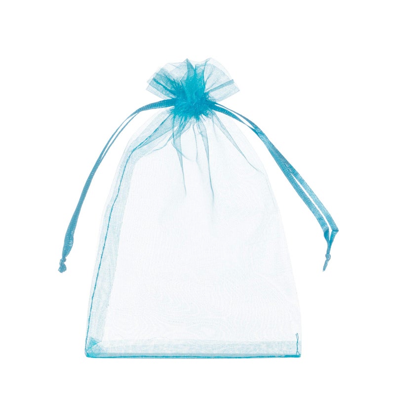 Volanic 100PCS 4X6 Inch Sheer Organza Bags Gift Candy Bag for Jewelry Party Wedding Favor Gift - Image 1